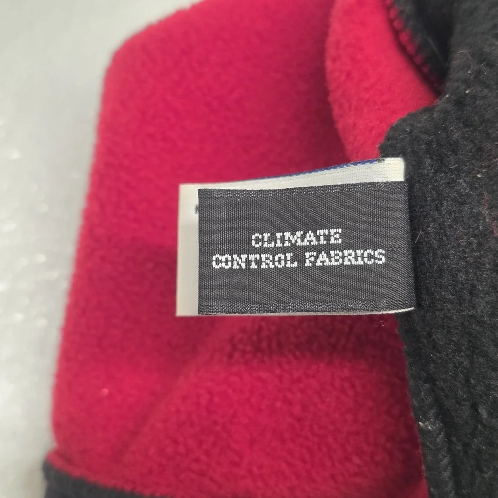 Vintage Mews Polartec Jester Tassel Fleece Winter Hat Red Blue Black